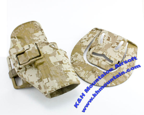 CQC Style Plastic Holster for USP / Digital TAN