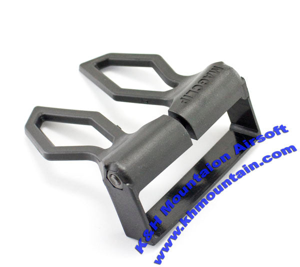 Plastic M4 Magazine Magclip for Belt or Molle / Black