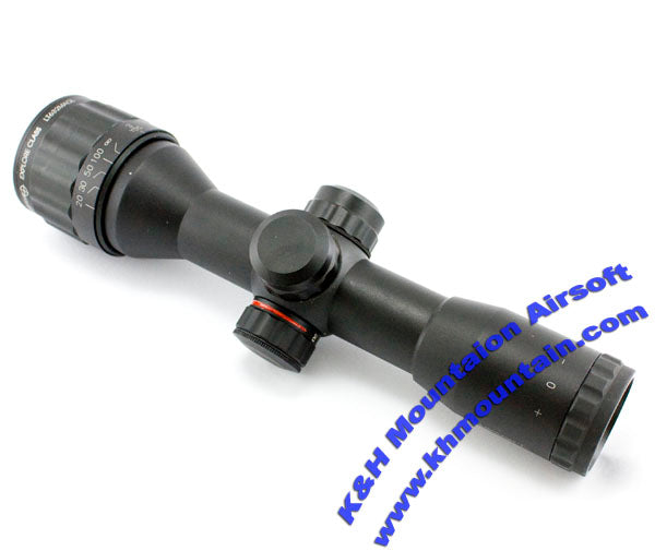 SNIPER 6 x 32 AOE with Red / Green Illuminated Rifle Scope