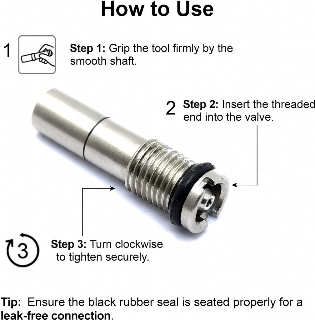 Dream Army 5mm steel inlet gas valve for marui Glock 17