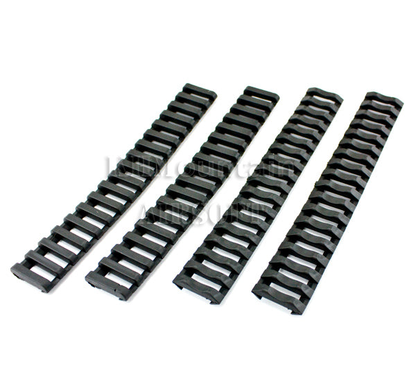 Dream Army Rubber Ladder Rail Cover Protectors / Black
