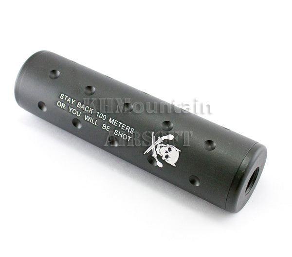 Dream Army Aluminum Silencer 14mm +/- (Black)