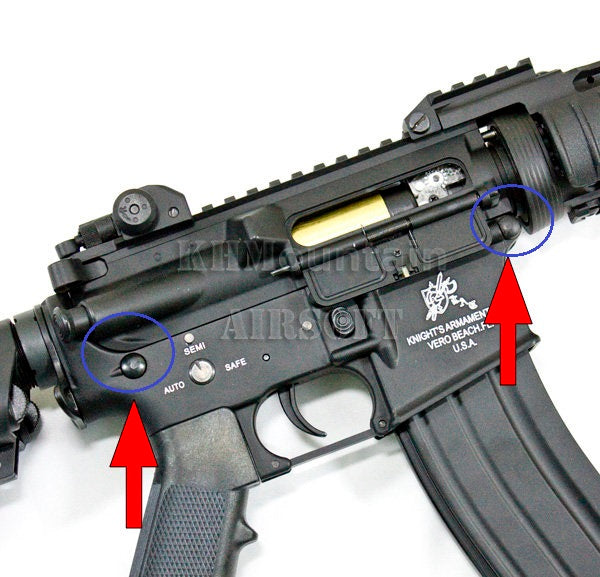 Dream Army Metal M4 Lock Pin Set (2-pcs)