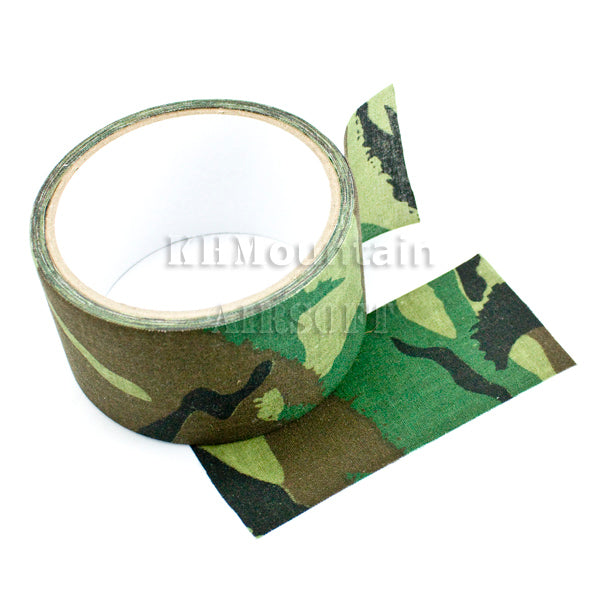 Dream Army 5CM Wide Strip Camouflage Stealth Tape / Woodland