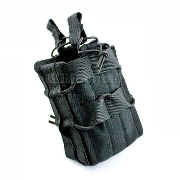 Dream Army 900D Nylon 5.56 Double Magazine Molle Pouch / Black