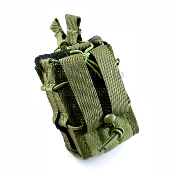 Dream Army 900D Nylon 5.56 Double Magazine Molle Pouch / Green