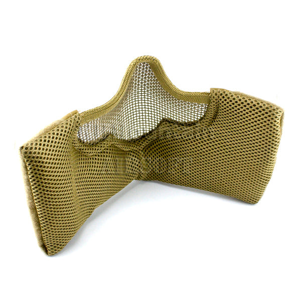 V8 Strike Steel Lower Face Mesh Mask / DE