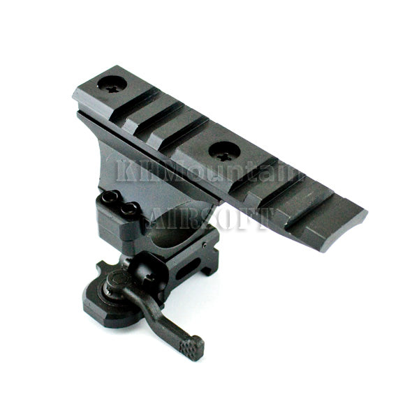 Dream Army Full Metal QD 30mm Ring Mount with Top Rail