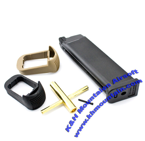 WE CO2 Magazine Set for Glock 17/18/19/23/34/35