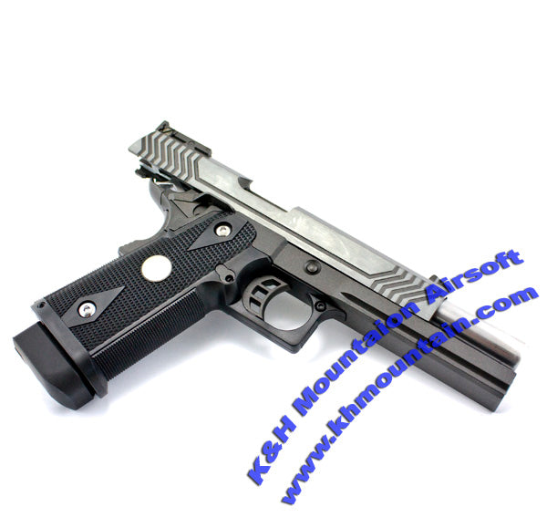 WE Full-metal Hi-capa 5.1 Gas Blowback Pistol / M / Two Tone