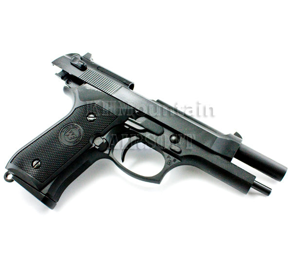 WE M92 Gas Blowback Pistol with Metal Slide