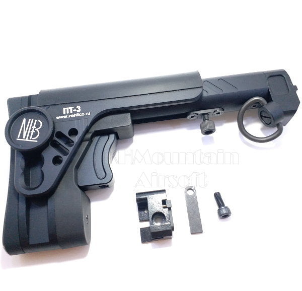 5KU PT-3 AK Foldable Buttstock for GHK / LCT / CYMA (BK)
