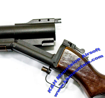 5KU M79 Airsoft 40mm Grenade Launcher with Real Wood Stock