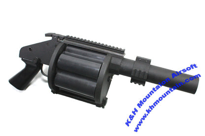 Full Metal M203 Revolver Grenade Launcher with rail
