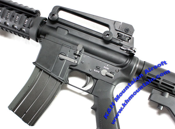 AGM Full Metal Gas Blowback M4 RIS Airsoft Gun (062)