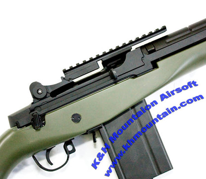 AGM M14 AEG with Stock (MP008) / Green