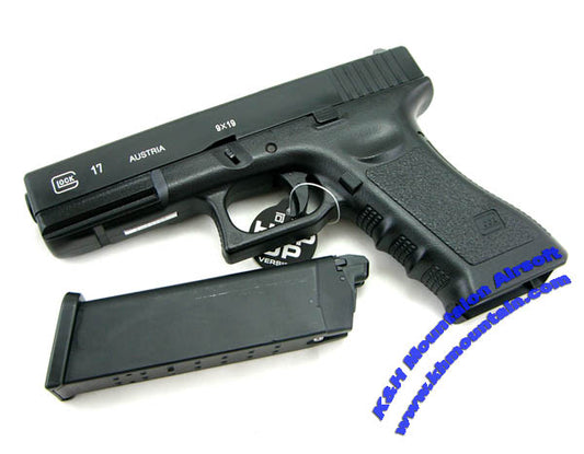 Army Glock 17 Gas Blowback Pistol with Metal Slide (R17)