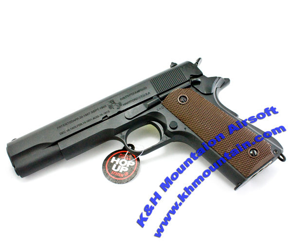 CS M1911 Full Metal Gas Blowback Pistol / CS-723 / Black