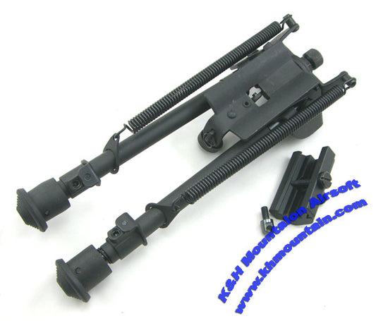 Dboys / Boyi Harris Style Spring Bipod with Rail Adaptor (Long)