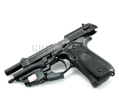 Bell Metal M9 / M92 Gas Blowback Pistol with Red Laser / System