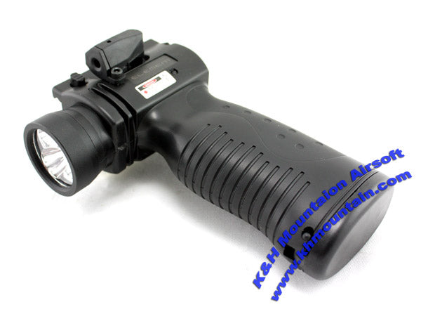 Element 300 Lumen LED Flashlight Gripwith Red Laser