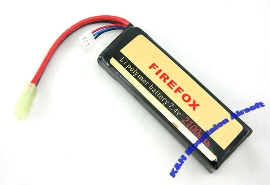 FireFox 7.4V 2100mah リチウムポリマー パック バッテリー