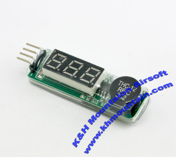 FireFox Li-Polymer Battery Voltage Monitor & Alarm Buzzer