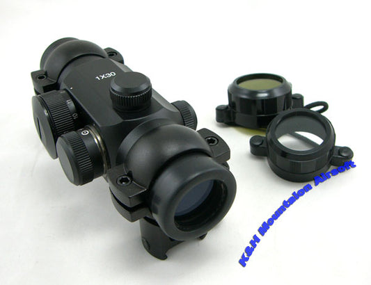 A.C.M. 1 x 30 Red Dot Sight Reticle
