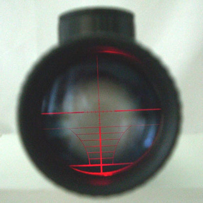 A.C.M. 3-9 x 40 AOE Red Illuminated Rifle Scope /B