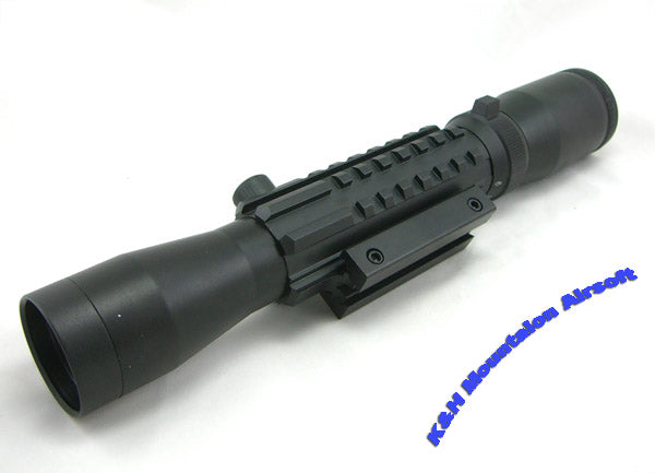 A.C.M. 3-9 x 32 11mm / 20mm Rail Rifle Scope