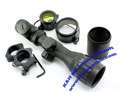 A.C.M. 2-6 x 32 AOE Red & Green Illuminated Rifle Scope