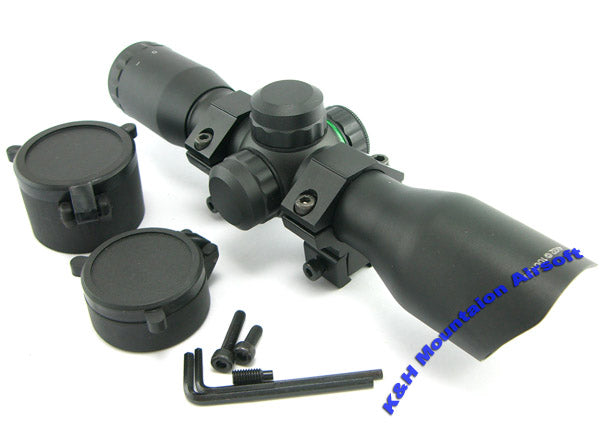 UTG 4 x 32 Red / Green Illuminated Mini CQB Combat Scope