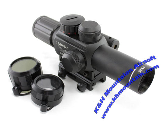 4 x25 Red / Green Iluminated Rifle Scope with Red Laser