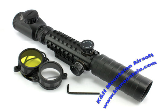 Walther 3-9X32EG scope /w rail & R/G illuminated duplex reticle