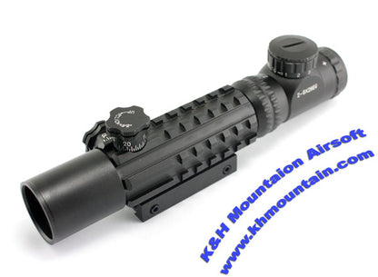 A.C.M. 2-6X28 EG Scope with Rail & R/G Illuminated Reticle