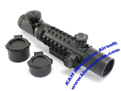 A.C.M. 2-6X28 EG Scope with Rail & R/G Illuminated Reticle