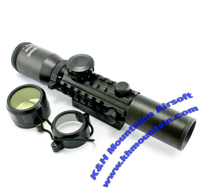 2-6X28 EG Scope with Rail & R/G Illuminated Reticle (B)