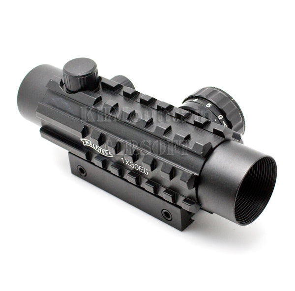 1x30 Rail Scope with R/G Illuminated Reticle (B)