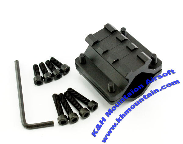 4 cm Length Universal Single Rail Barrel Mount