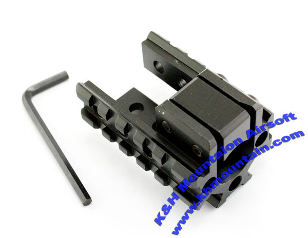 3 Side 20mm Rail Barrel Mount