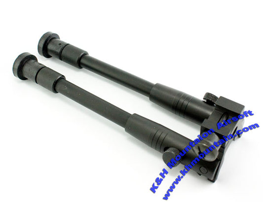 Full Metal Bipod For 20mm Rail Mount / Short