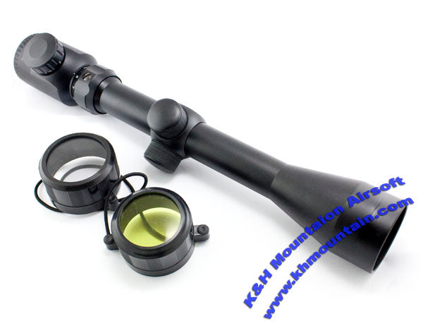 3-9 x 40E Red/Green/Blue Illuminated Rifle Rail Scope