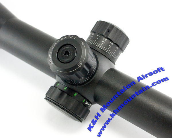 CP 4-16 x 50 AOE with Red / Green Illuminated Rifle Scope