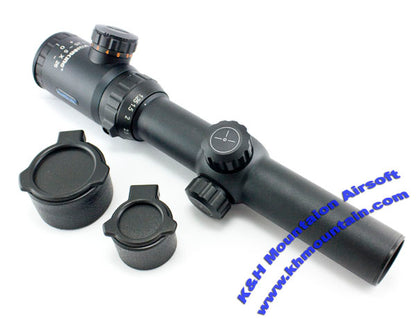 VisionKing 1.25-5 x 26 Red/Blue Illuminated Rifle Scope