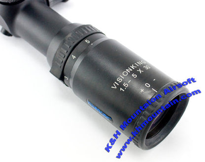 VisionKing 1.5-5 x 30 Rifle Scope