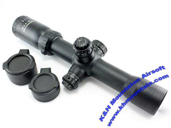 VisionKing 1.75-6 x 32 Red Illuminated Rifle Scope