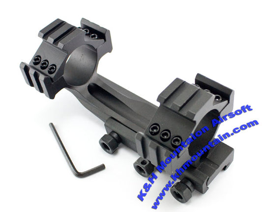 30mm Scope Double Rings Mount / 3 Size Rail Version