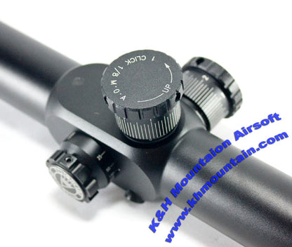 VisionKing 10-40 x 56 with R/G Illuminated Rifle Scope