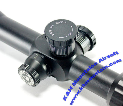 VisionKing 3-30 x 56 with R/G Illuminated Rifle Scope