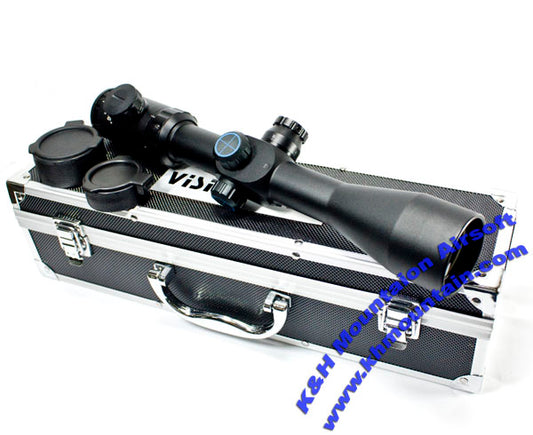 VisionKing 2-20 x 44 with R/G Illuminated Rifle Scope